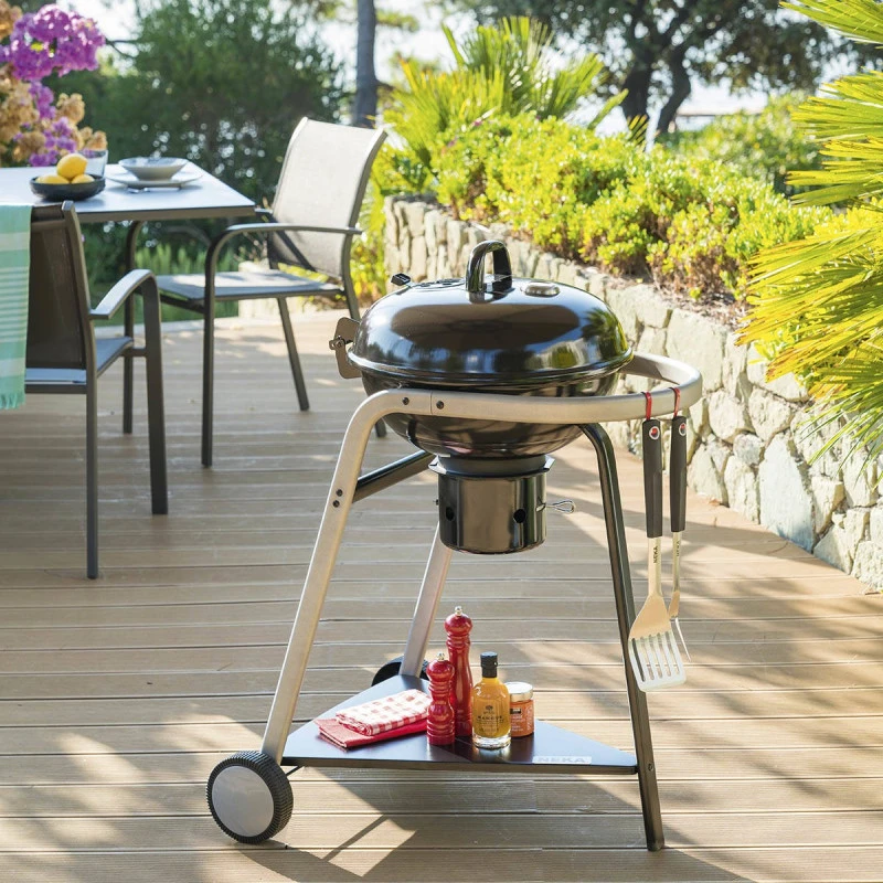 Barbecue Charbon Couvercle Pyla 43 Cm Neka 3 Barbecue Charbon Couvercle Pyla 43 Cm Neka