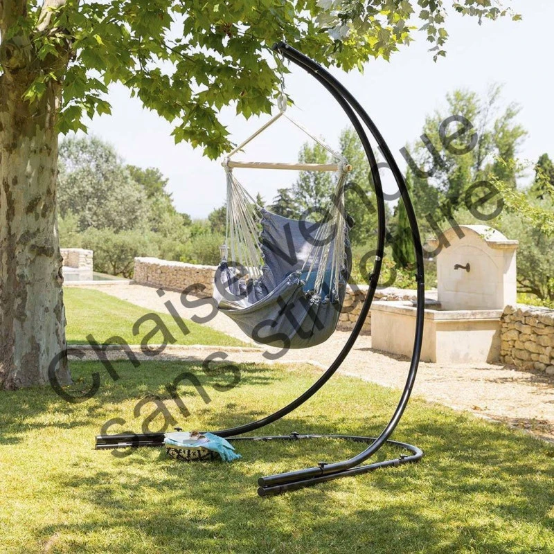 Chaise Suspendue Détente Cuenca Perle Hespéride 4 Chaise Suspendue Détente Cuenca Perle Hespéride – Image 2