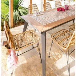 Chaise Extérieure Lambada Sésame & Graphite Hespéride 8 Chaise Extérieure Lambada Sésame & Graphite Hespéride -Hespéride chaise exterieure lambada sesame graphite hesperide 2