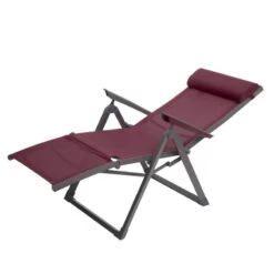 Chaise Longue Decima Hespéride Bordeaux/graphite 11 Chaise Longue Decima Hespéride Bordeaux/graphite -Hespéride chaise long decima hesperide bordeaux 3