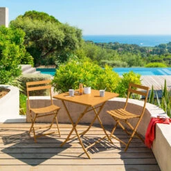 Chaise Métal Pliante Greensboro Ocre Hespéride -Hespéride chaise metal pliante greensboro ocre hesperide 3