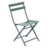 Chaise Métal Pliante Greensboro Vert Jade Hespéride -Hespéride chaise metal pliante greensboro vert jade hesperide