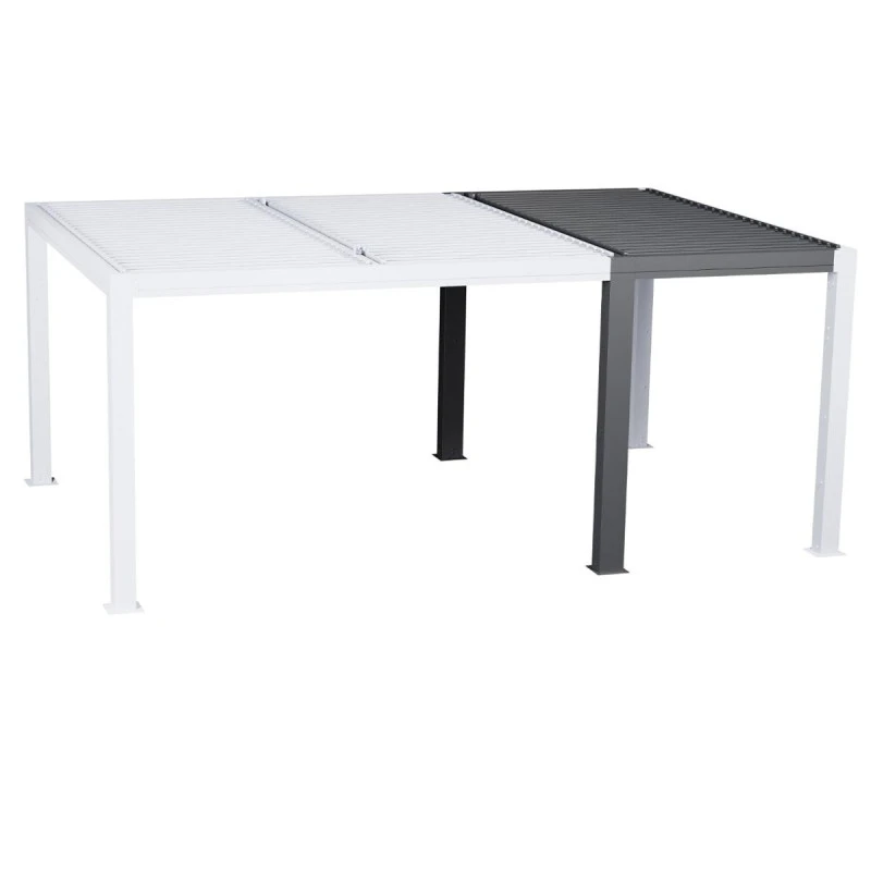 Demi Extension Latérale Pour Pergola Majaé 3,6x1,8m Hespéride 4 Demi Extension Latérale Pour Pergola Majaé 3,6x1,8m Hespéride – Image 2