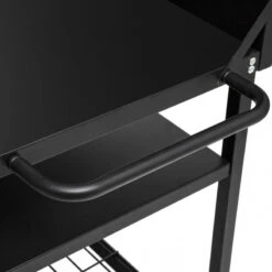Desserte De Plancha Extérieure Noire Neka -Hespéride desserte de plancha exterieure noire neka 5