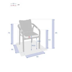 Fauteuil De Jardin Papouasie Acacia Vert Olive Hespéride -Hespéride fauteuil de jardin papouasie acacia vert olive hesperide 3