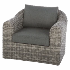 Fauteuil Détente Moorea Hespéride Terre Ombre