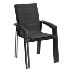 Fauteuil Extérieur Axant Anthracite/graphite Hespéride -Hespéride fauteuil exterieur axant anthracitegraphite hesperide 1 2