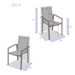 Fauteuil Pavane Hespéride Anthracite/graphite 9 Fauteuil Pavane Hespéride Anthracite/graphite -Hespéride fauteuil pavane hesperide anthracitegraphite 3
