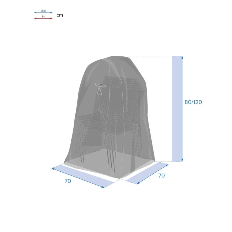 Housse De Protection Pour Pile De Chaises Hambo Hespéride 4 Housse De Protection Pour Pile De Chaises Hambo Hespéride – Image 3
