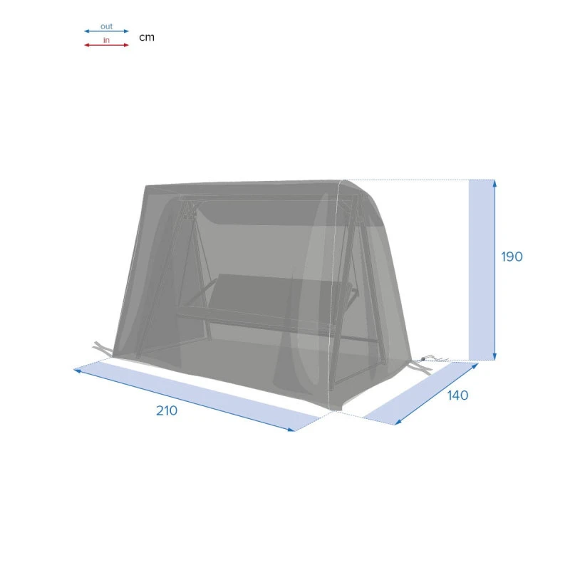 Housse De Protection Pour Balancelle Hambo Hespéride 5 Housse De Protection Pour Balancelle Hambo Hespéride – Image 3