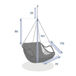 Loveuse à Suspendre Gibraltar Ardoise Hespéride 9 Loveuse à Suspendre Gibraltar Ardoise Hespéride -Hespéride loveuse a suspendre gibraltar ardoise hesperide 3