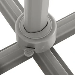 Parasol Décentré Eléa Inclinable Rectangulaire Ardoise Hespéride -Hespéride parasol decentre elea inclinable 3 4 ardoise hesperide 5