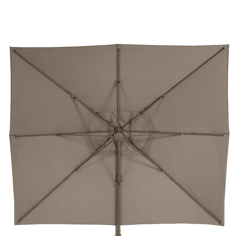 Parasol Décentré Eléa Inclinable Rectangulaire Noisette Hespéride 5 Parasol Décentré Eléa Inclinable Rectangulaire Noisette Hespéride – Image 4