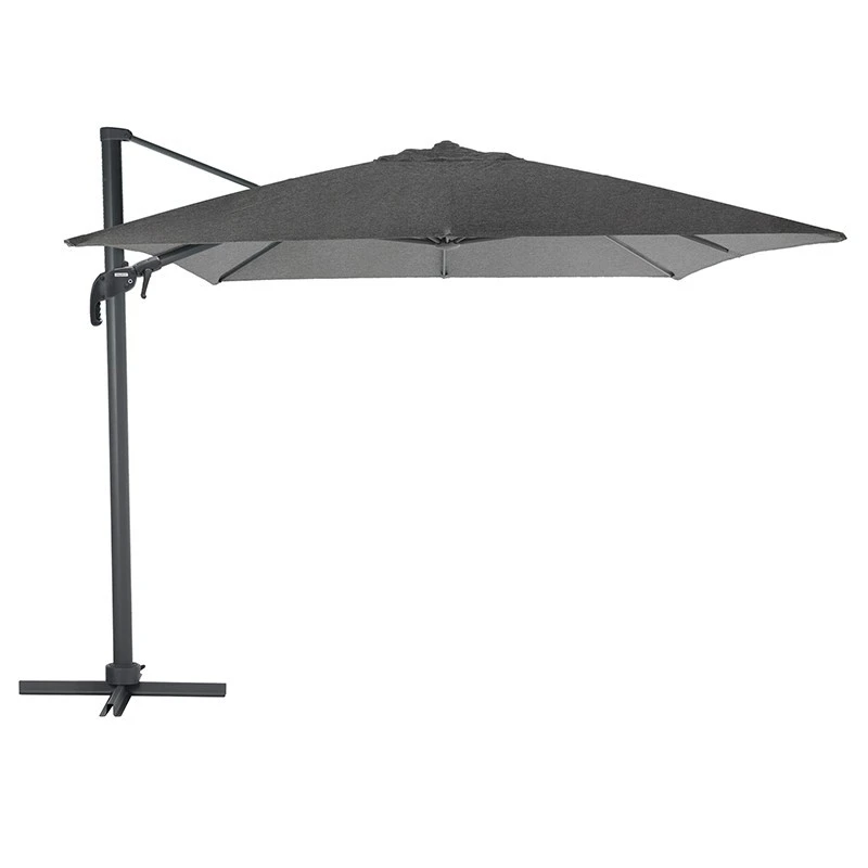 Parasol Décentré Eléa Inclinable Rectangulaire Oléfine Anthracite Hespéride 3 Parasol Décentré Eléa Inclinable Rectangulaire Oléfine Anthracite Hespéride