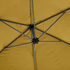 Parasol Décentré Rond Manoa Jaune Moutarde Hespéride 9 Parasol Décentré Rond Manoa Jaune Moutarde Hespéride -Hespéride parasol decentre rond manoa jaune moutarde hesperide 2