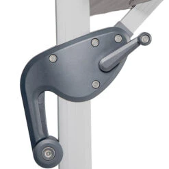 Parasol Déporté Carré Equador Ardoise Hespéride -Hespéride parasol deporte carre equador ardoise hesperide 1 5