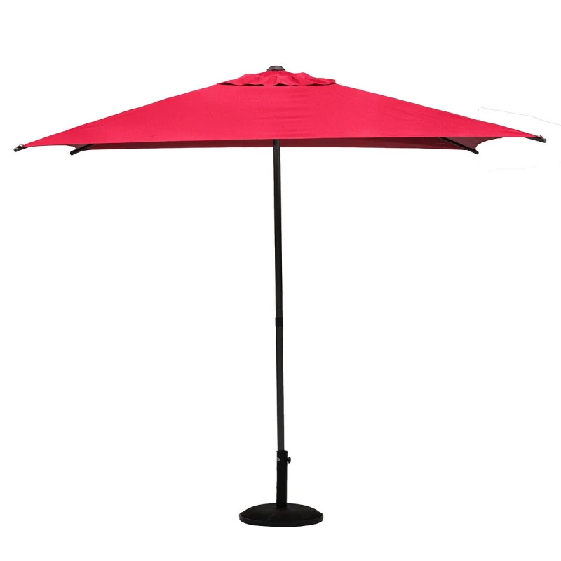 Parasol Droit Carré 2,5x2,5m Soya Grenade Hespéride 4 Parasol Droit Carré 2,5x2,5m Soya Grenade Hespéride – Image 2