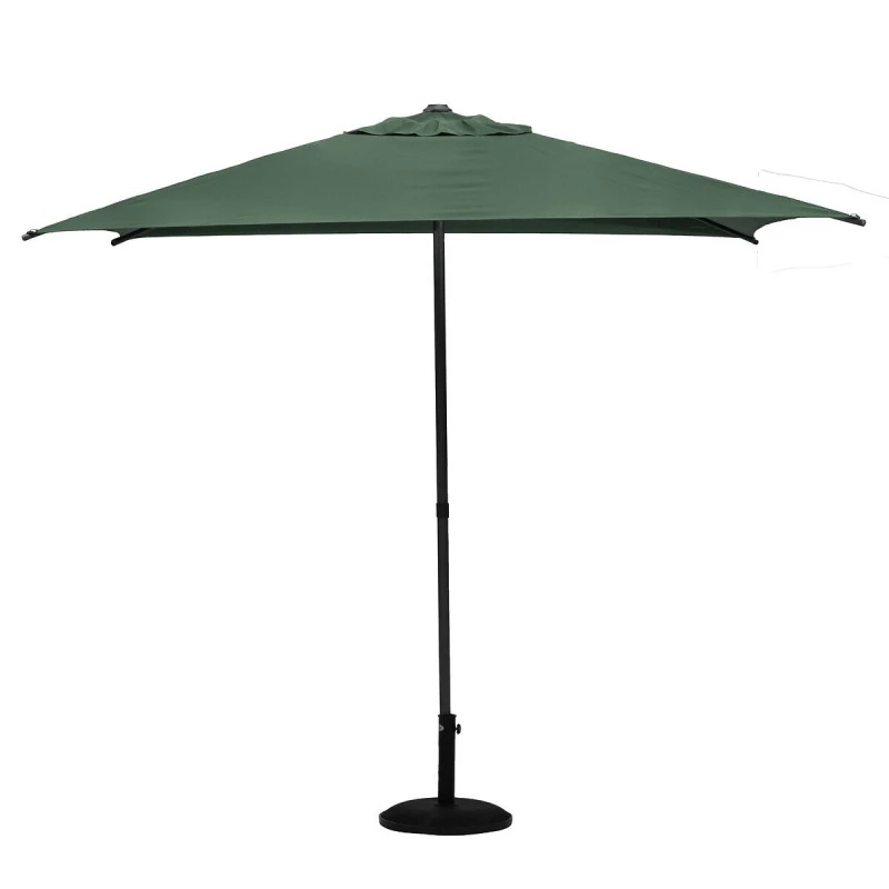 Parasol Droit Carré 2,5x2,5m Soya Vert Olive Hespéride 4 Parasol Droit Carré 2,5x2,5m Soya Vert Olive Hespéride – Image 2