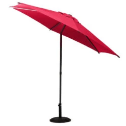 Parasol Droit Rond 2,7m Soya Grenade Hespéride 11 Parasol Droit Rond 2,7m Soya Grenade Hespéride -Hespéride parasol droit rond 27m soya grenade hesperide 2