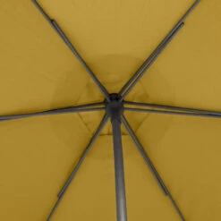 Parasol Droit Rond 2,7m Soya Jaune Moutarde Hespéride 12 Parasol Droit Rond 2,7m Soya Jaune Moutarde Hespéride -Hespéride parasol droit rond 27m soya jaune moutarde hesperide 3