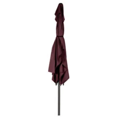 Parasol Mat Central 2x3 M Loompa Bordeaux Hespéride -Hespéride parasol mat central 2x3 m loompa bordeaux hesperide 3