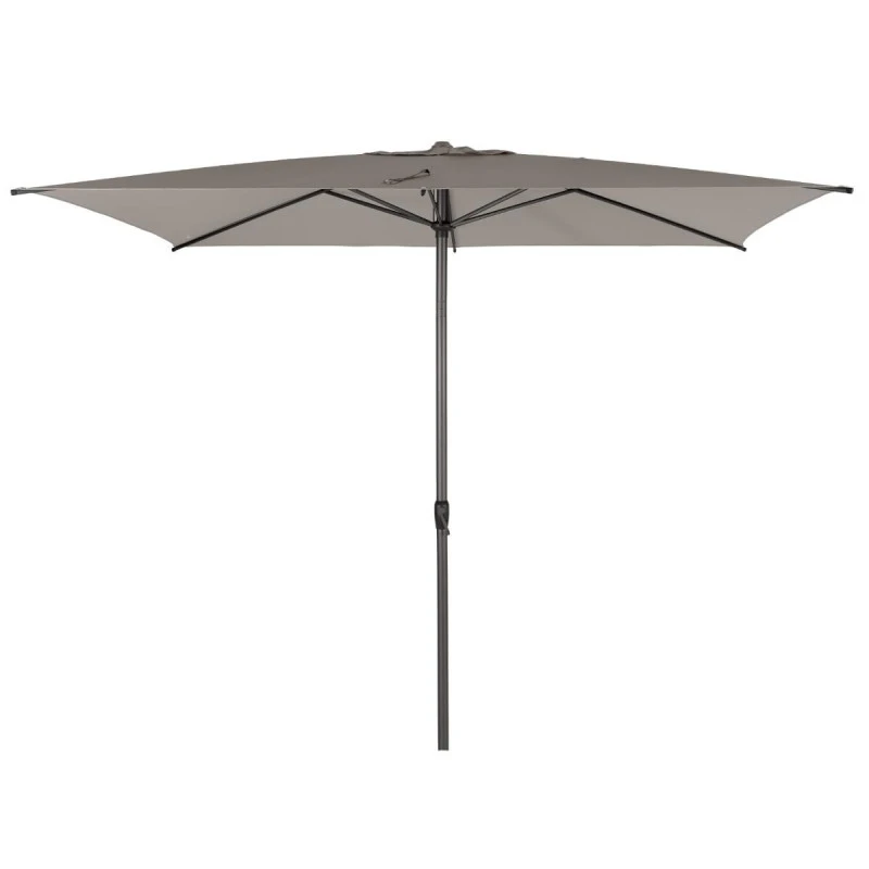 Parasol Mat Central 2x3 M Loompa Taupe Hespéride 4 Parasol Mat Central 2x3 M Loompa Taupe Hespéride – Image 2