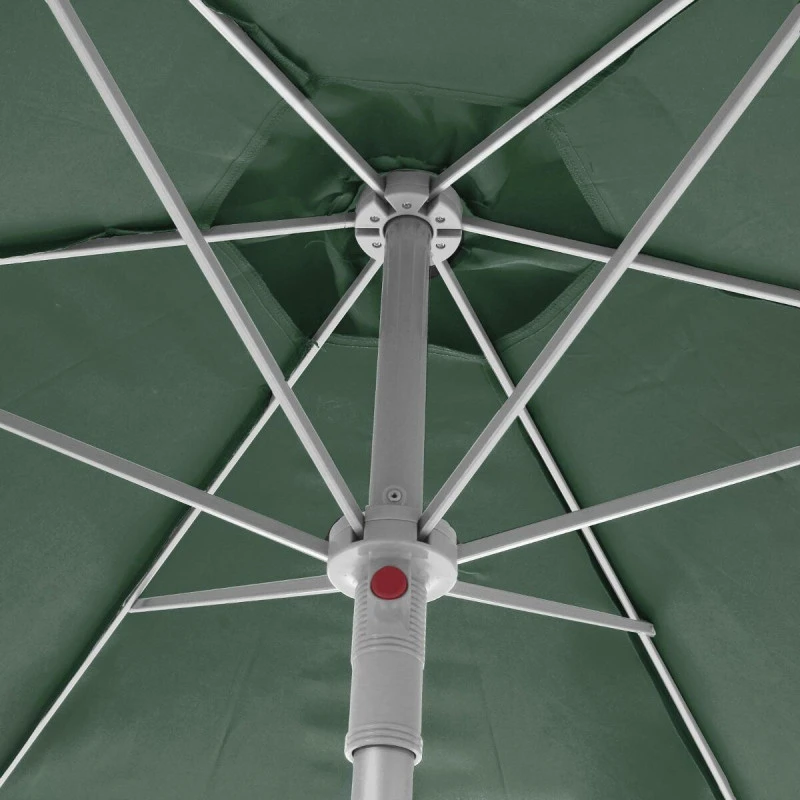 Parasol Rond 2,3m Anzio Vert Olive Hespéride 6 Parasol Rond 2,3m Anzio Vert Olive Hespéride – Image 4