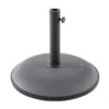 Pied De Parasol 25 Kg Hespéride En Béton Gris -Hespéride pied de parasol 25 kg hesperide en beton gris