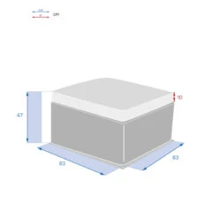 Pouf Extérieur Savinia Coloris Tahini Hespéride 10 Pouf Extérieur Savinia Coloris Tahini Hespéride -Hespéride pouf exterieur savinia coloris tahini hesperide 3