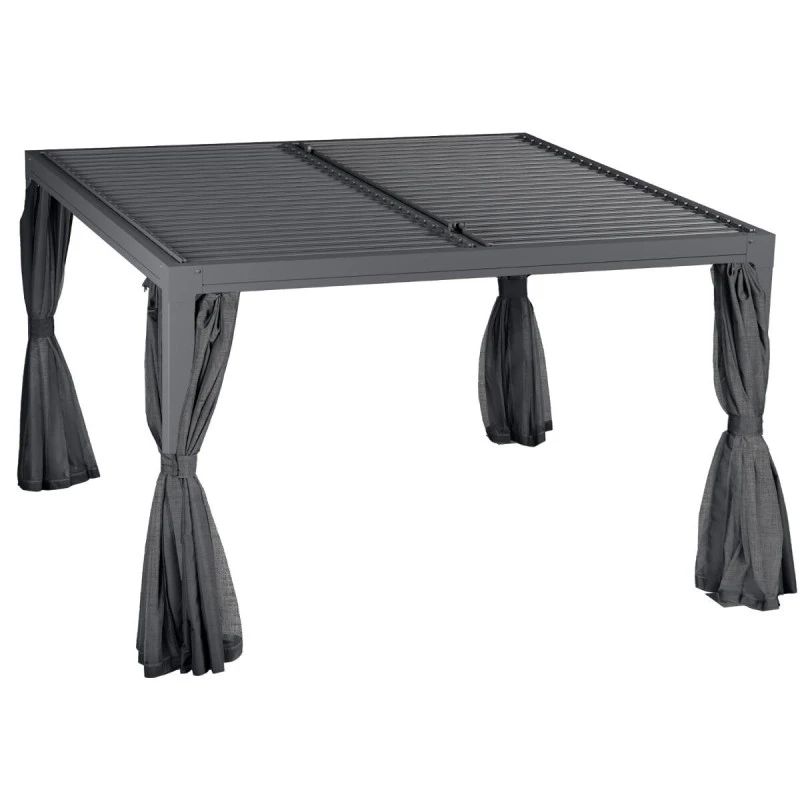 Rideaux Pour Tonnelle Majaé 3,6x3,6 M Hespéride 3 Rideaux Pour Tonnelle Majaé 3,6x3,6 M Hespéride – Image 2