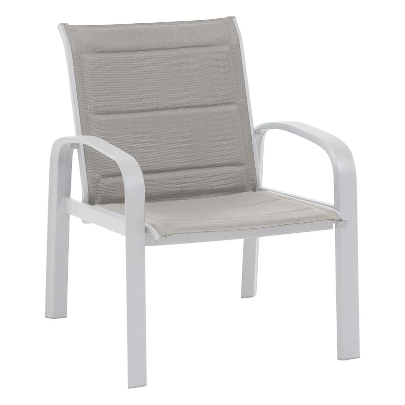 Salon De Jardin Duo Elyn Noisette/blanc Hespéride 5 Salon De Jardin Duo Elyn Noisette/blanc Hespéride – Image 3