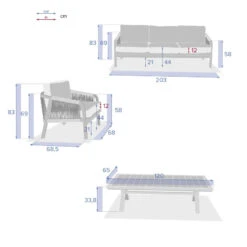Salon De Jardin En Bois 5p Papouasie Hespéride -Hespéride salon de jardin en bois 5p papouasie hesperide 3