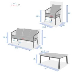 Salon De Jardin Oriengo 5 Places Anthracite/graphite Hespéride 21 Salon De Jardin Oriengo 5 Places Anthracite/graphite Hespéride -Hespéride salon jardin oriengo 5 places anthracite graphite hesperide 9
