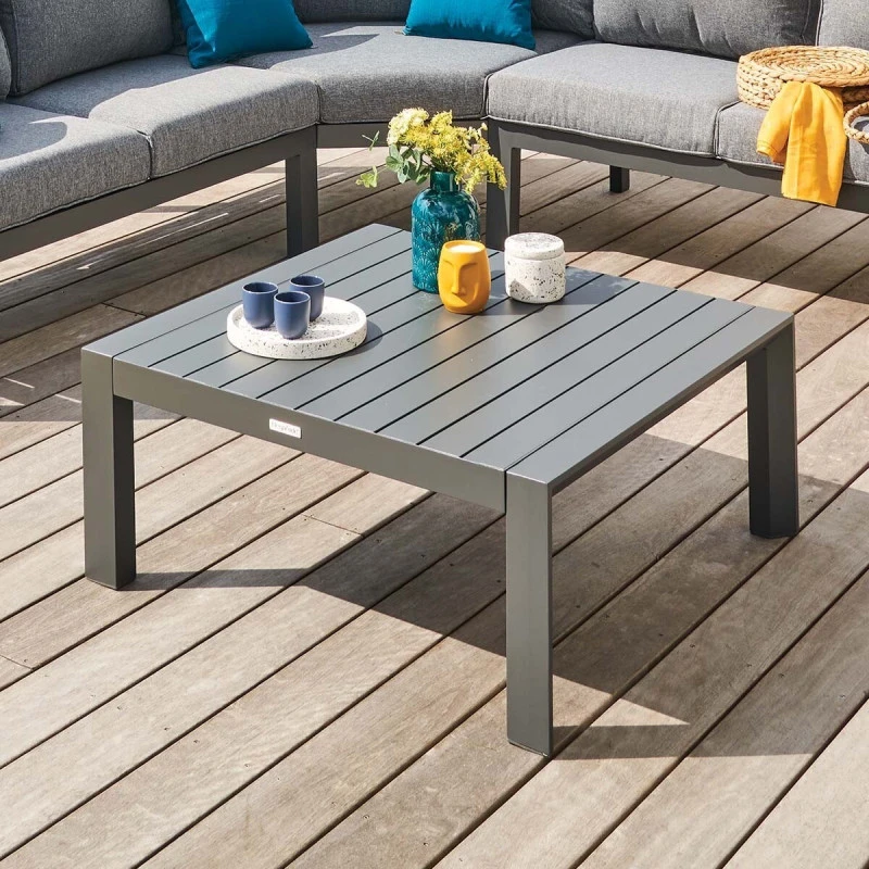 Table Basse Carrée Graphite Evasion Hespéride 4 Table Basse Carrée Graphite Evasion Hespéride – Image 2