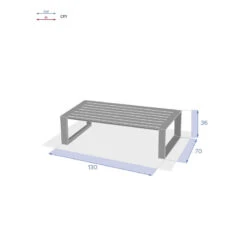 Table Basse Extérieure Allure Blanc Hespéride 7 Table Basse Extérieure Allure Blanc Hespéride -Hespéride table basse exterieure allure blanc hesperide 2