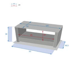 Table Basse Extérieure Polynésia Havane Hespéride 7 Table Basse Extérieure Polynésia Havane Hespéride -Hespéride table basse exterieure polynesia havane hesperide 1 2