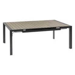 Table De Jardin Extensible Carrée Evasion Seigle Et Graphite Hespéride 8 Table De Jardin Extensible Carrée Evasion Seigle Et Graphite Hespéride -Hespéride table de jardin extensible carree evasion seigle graphite hesperide 2