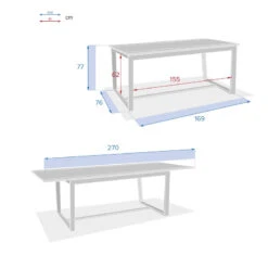 Table Extérieure En Bois Extensible 10 Places Rioni Hespéride 9 Table Extérieure En Bois Extensible 10 Places Rioni Hespéride -Hespéride table exterieure en bois extensible 10 places rioni hesperide 3
