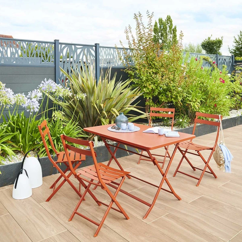 Table Rectangulaire Pliante Greensboro 4p Ambre Hespéride 3 Table Rectangulaire Pliante Greensboro 4p Ambre Hespéride