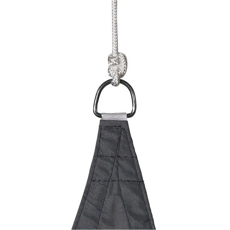 Toile Solaire 3x4m Curacao Gris Hespéride 4 Toile Solaire 3x4m Curacao Gris Hespéride – Image 2