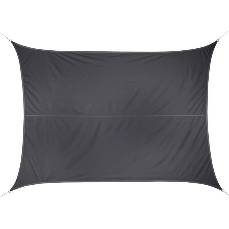 Toile Solaire 3x4m Curacao Gris Hespéride 3 Toile Solaire 3x4m Curacao Gris Hespéride