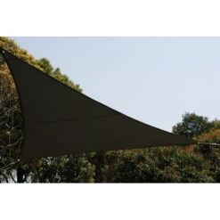 Toile Solaire 4x4x4m Curacao Gris Hespéride 10 Toile Solaire 4x4x4m Curacao Gris Hespéride -Hespéride toile solaire 4x4x4m luxe hesperide curacao gris 2