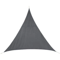 Toile Solaire 5x5x5m Curacao Gris Hespéride