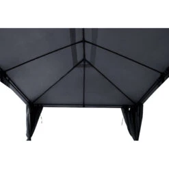 Tonnelle 3x4 M Santorini Gris Ardoise Hespéride 10 Tonnelle 3x4 M Santorini Gris Ardoise Hespéride -Hespéride tonnelle hesperide santorini gris 3