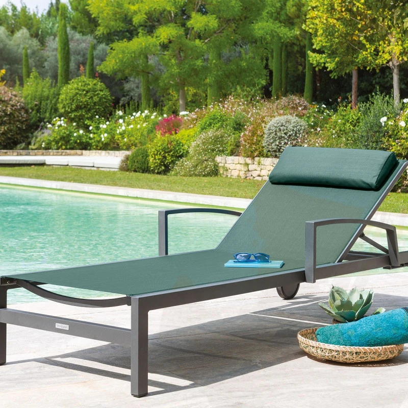 Transat Ocala Inclinable Jade/graphite Hespéride 3 Transat Ocala Inclinable Jade/graphite Hespéride